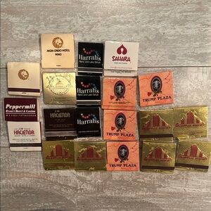 Vintage Matchbooks from Various Casinos 20 total‎